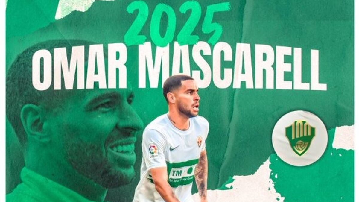 Elche: Omar Mascarell rimane a Elche