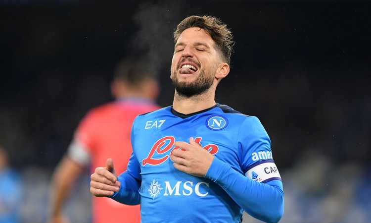 Gazzetta – Napoli, è finita con Mertens! Spalletti lo saluta: ‘È andato via’ | Primapagina