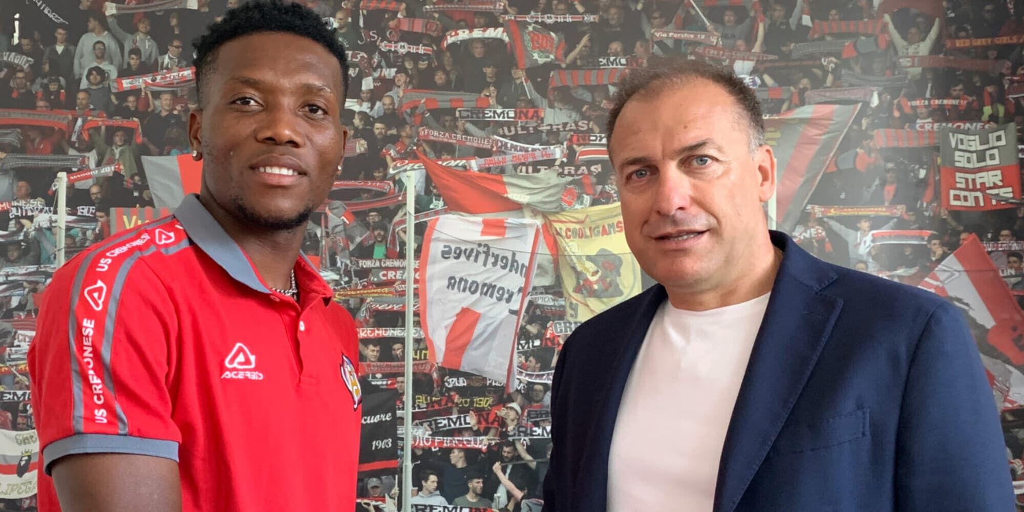 TS – Cremonese, ufficiale: Okereke è grigiorosso