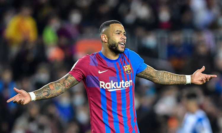 Depay, è braccio di ferro col Barcellona: la Juve aspetta che si liberi gratis, ma non è sola | Primapagina