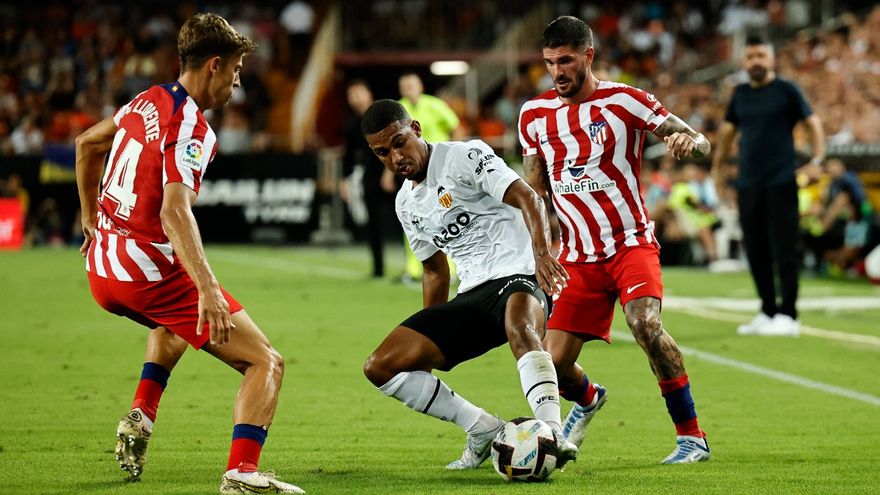 Riassunto e gol della partita Valencia-Atlético (0-1) della terza giornata