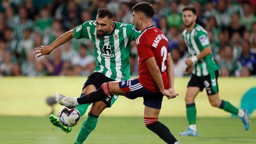 Riassunto e gol di Betis-Osasuna (1-0), della 3° giornata di LaLiga Santander 2022-2023