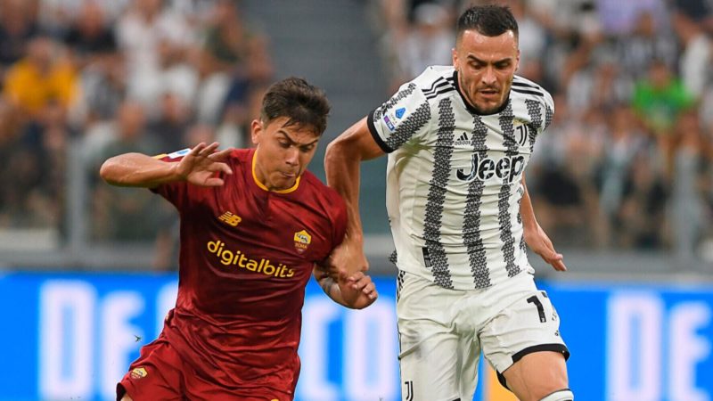 TS – Juve-Roma 1-1, il tabellino