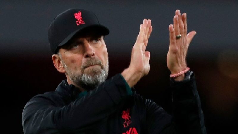 L’allenatore del Liverpool Jurgen Klopp afferma che i Reds “non sono in corsa per il titolo” dopo la sconfitta dell’Arsenal