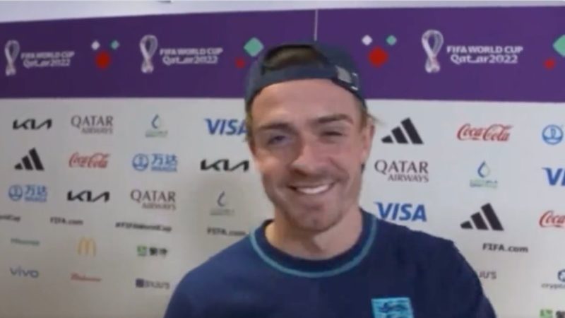 GUARDA: “Era per te, Finlay” – Jack Grealish conferma che i festeggiamenti ai Mondiali 2022 erano per i giovani fan