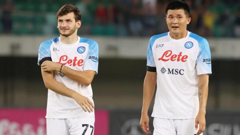 GdS – Napoli, Kvara e Kim verso il rinnovo: De Laurentiis blinda i suoi gioielli