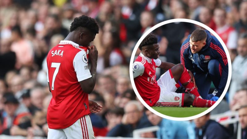La star dell’Arsenal Bukayo Saka ha avuto un “test ai legamenti”, ma Mikel Arteta è positivo