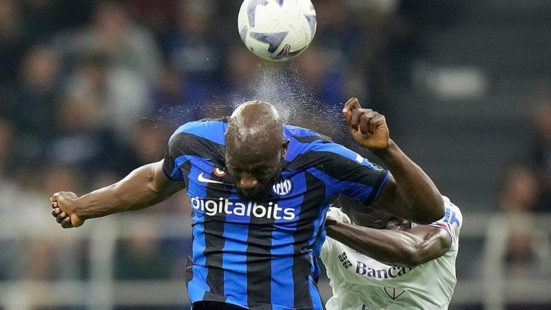 Serie A: Lukaku ricade per l’infortunio e non poteva essere nel ‘Derby’ contro la Juventus