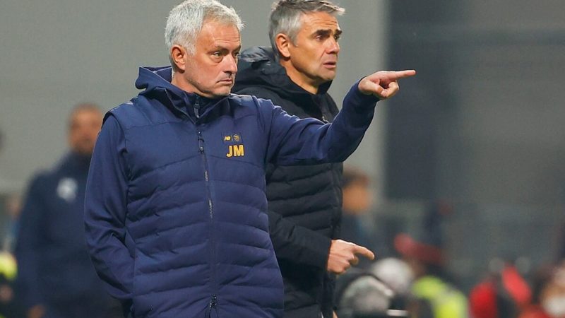 Serie A: Mou, scatenato: “C’è un giocatore che ci ha tradito e io l’ho invitato a lasciare il club”