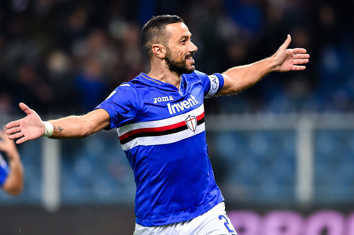 Serie A: Infortunio al ginocchio per Quagliarella… che potrebbe chiudere la sua carriera