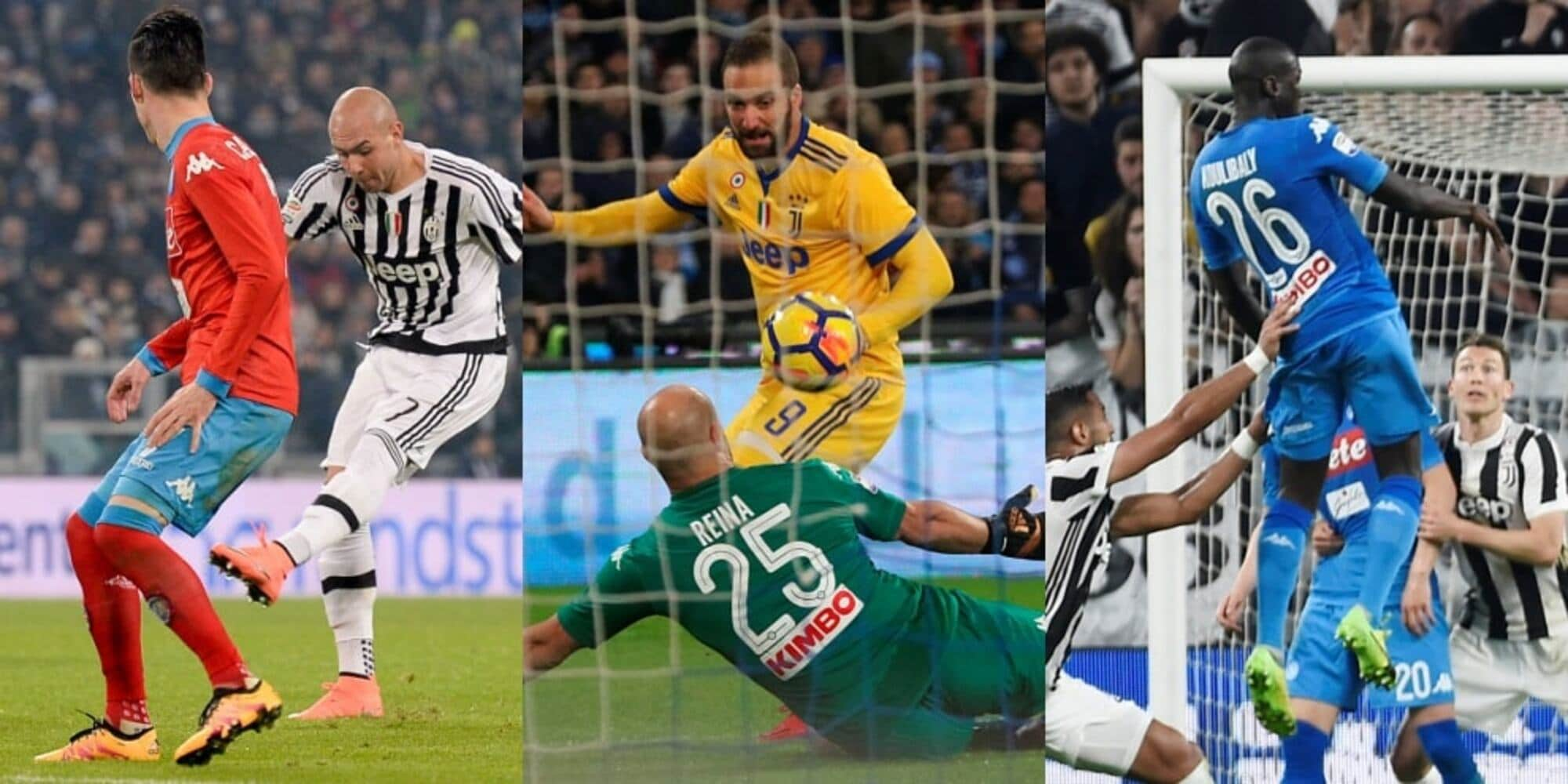 “Napoli-Juve: Quando lo Scudetto si Gioca tra Sarri, Allegri, Zaza, Higuain e Koulibaly”