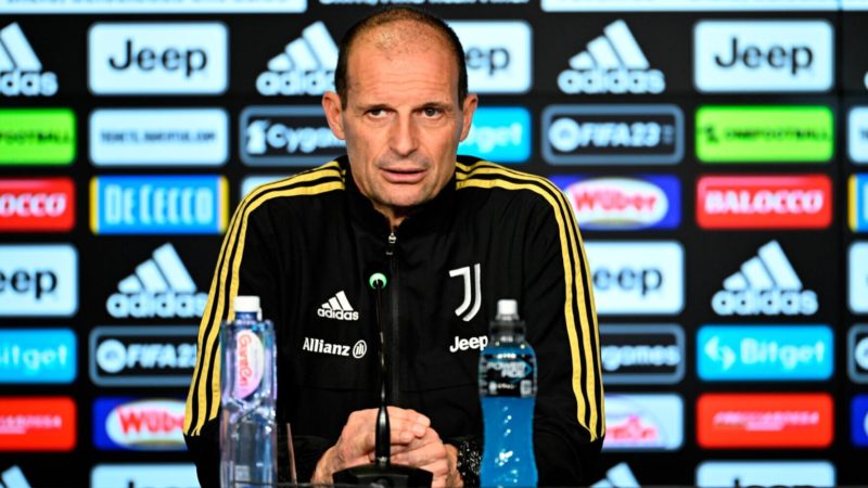 Diretta Conferenza Stampa Allegri: Spezia-Juve in Live