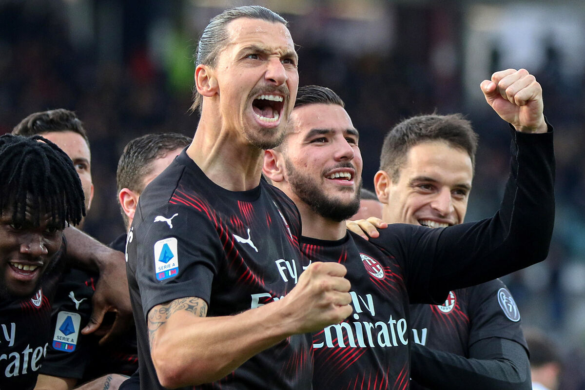 Serie A: Ibrahimovic torna in una squadra del Milan per la prima volta dall’infortunio