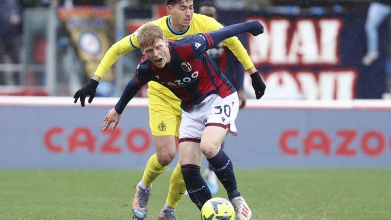 Sintesi e gol della partita Bologna-Inter (1-0) della 24ª giornata