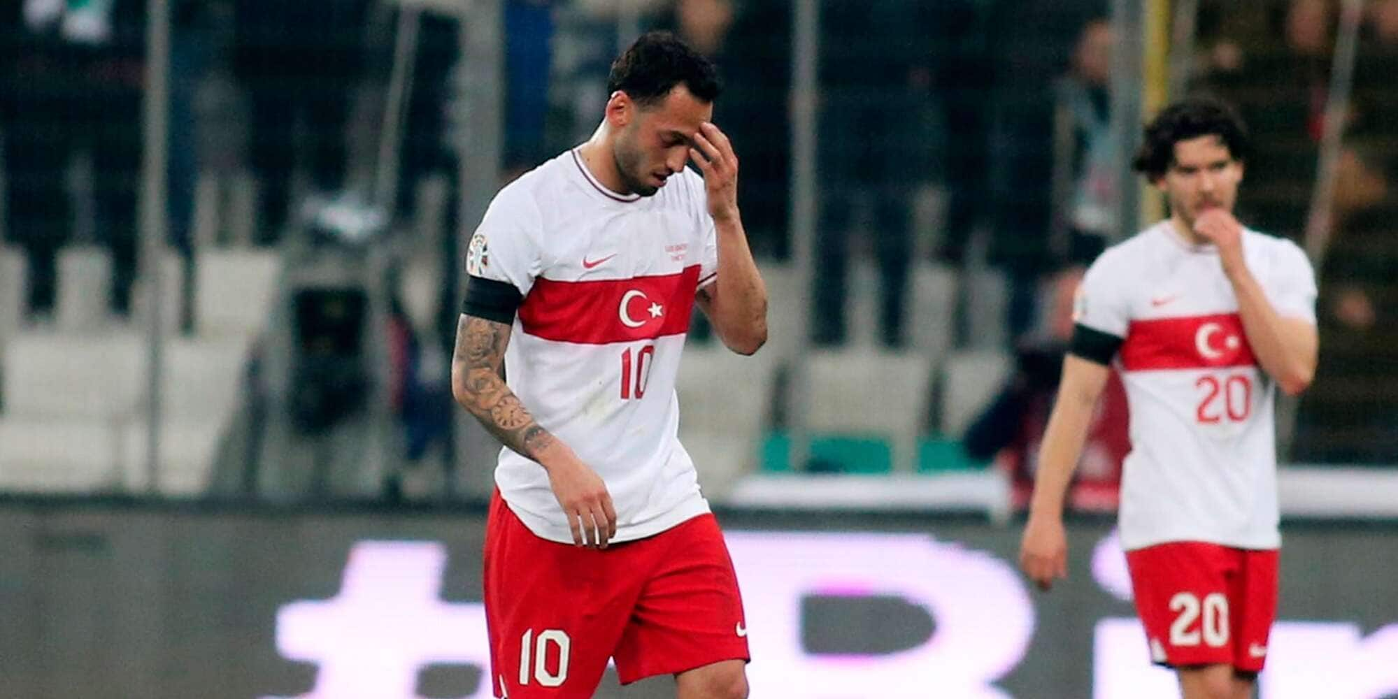 TS – Turchia-Croazia, Calhanoglu esce per infortunio: Juve-Inter a rischio?