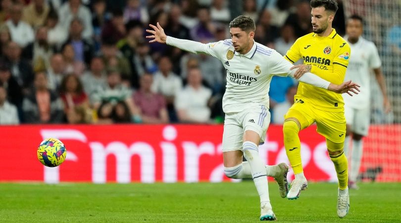 Fede Valverde del Real Madrid ha “preso a pugni” Alex Baena del Villarreal dopo la sconfitta nella Liga