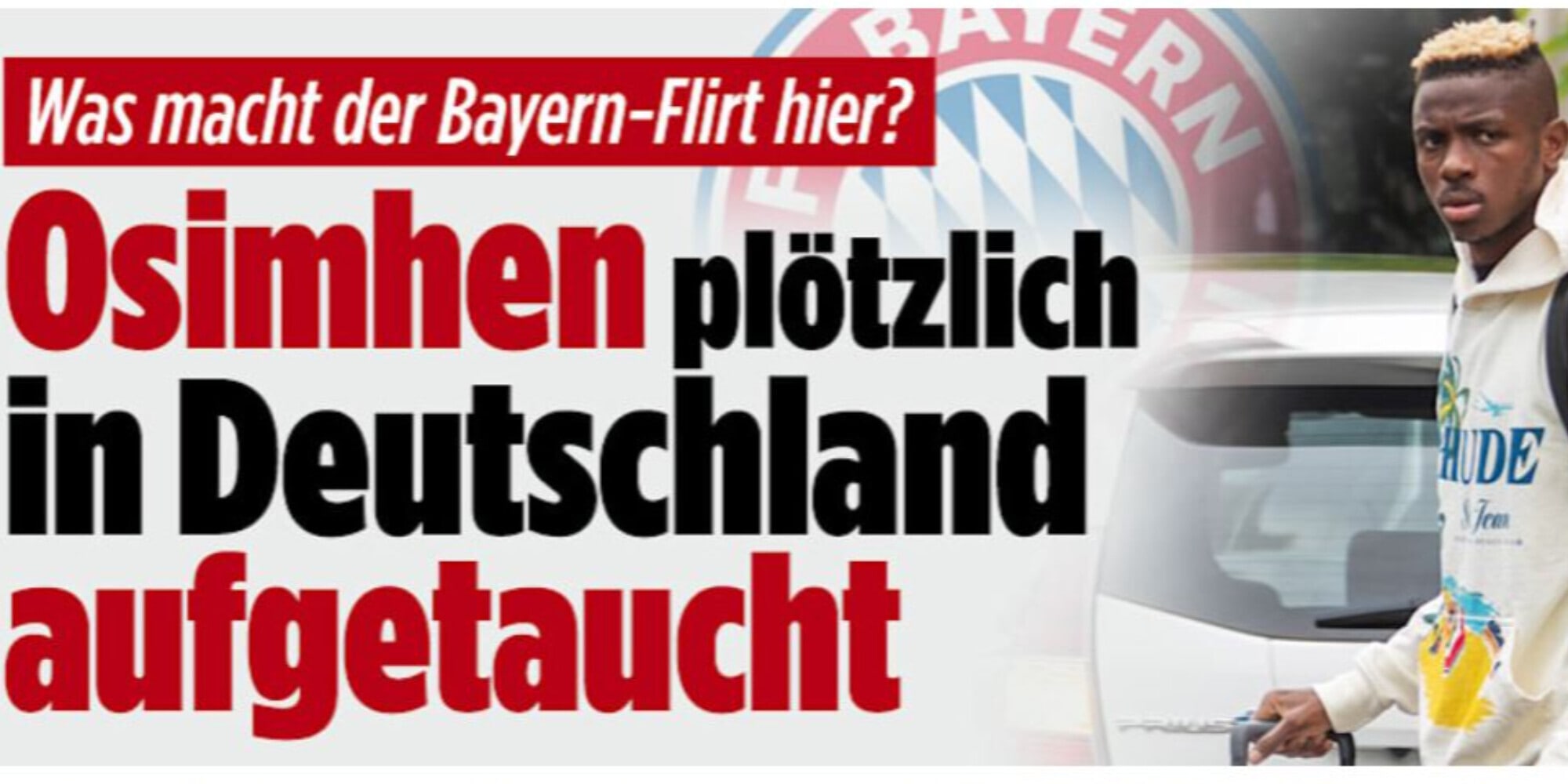 Corriere dello Sport – “Osimhen è a Berlino, flirt col Bayern?”