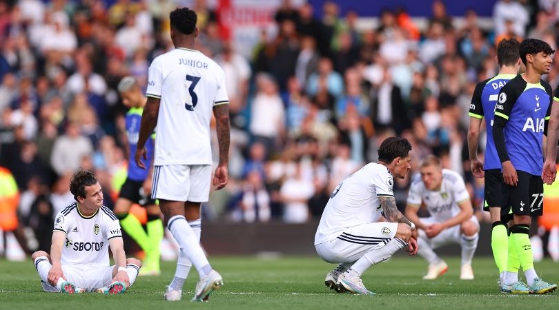 Il Leeds United è retrocesso in campionato dopo la misera sconfitta per 4-1 contro il Tottenham