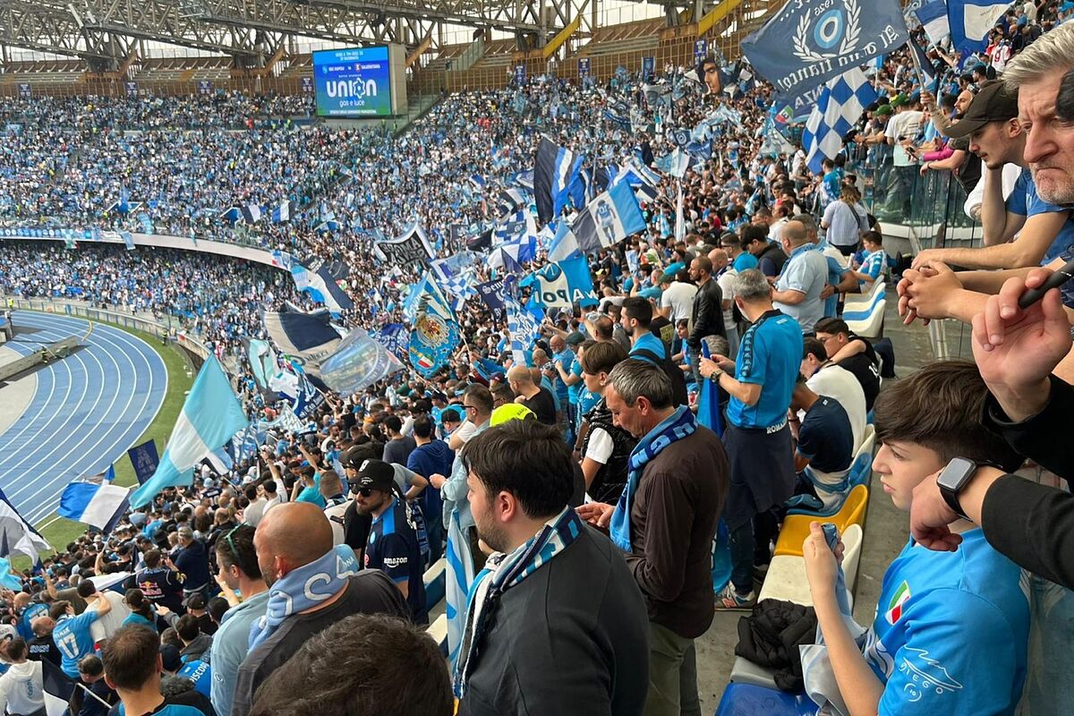 Serie A: I tifosi del Napoli hanno provocato un terremoto in città