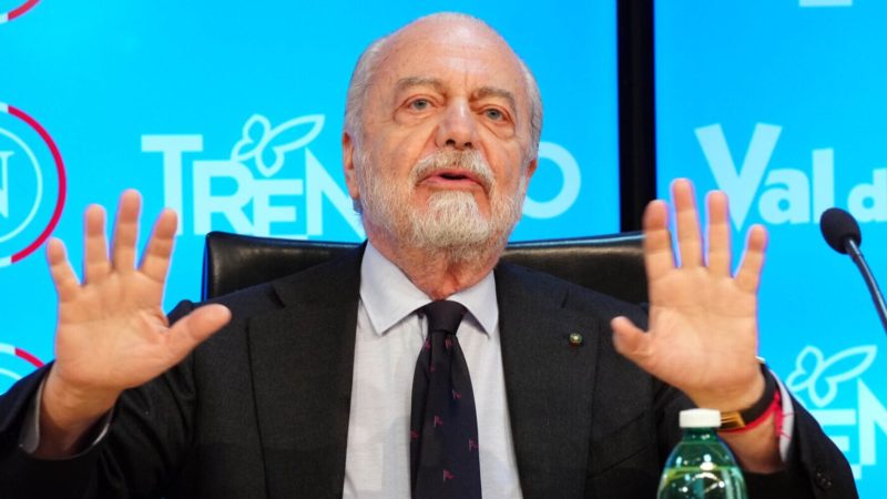 CdS – Mercato Napoli, l’annuncio a sorpresa di De Laurentiis spiazza tutti