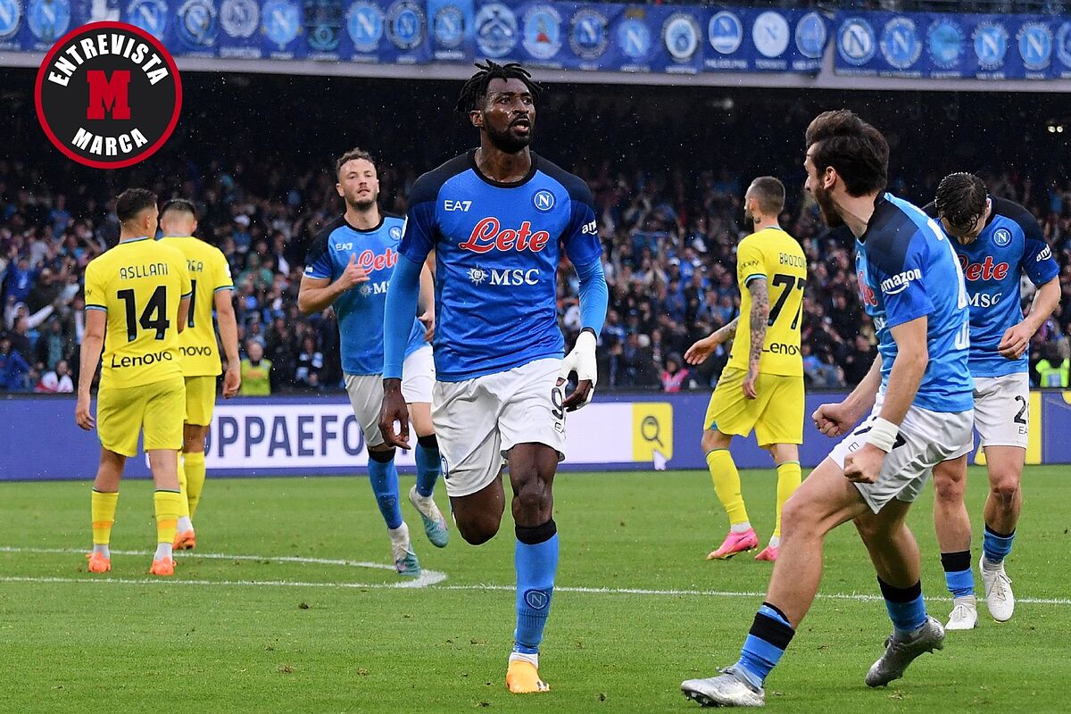 Zambo Anguissa: “Con questo Napoli abbiamo visto chiudersi la finale di Champions League”