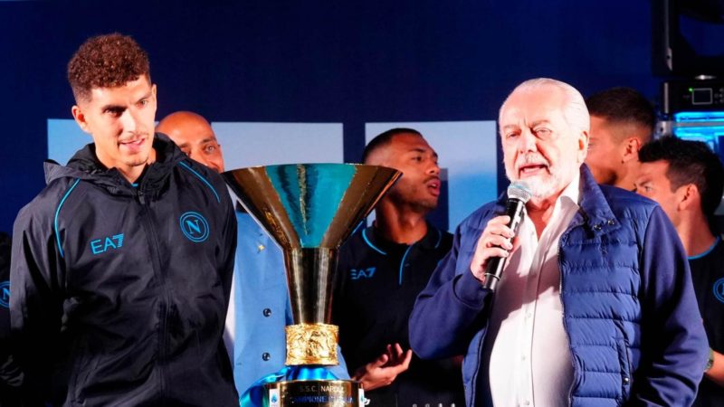 TS – Napoli, Di Lorenzo rinnova fino al 2029: l’annuncio di De Laurentiis