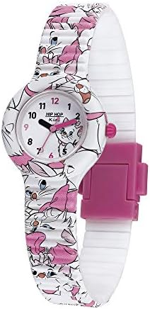 HIP HOP Orologio collezione DISNEY CLASSICS KIDS quadrante mono-colore movimento solo tempo – 3H quarzo e cinturino silicone stampato per bambino – idea regalo juve