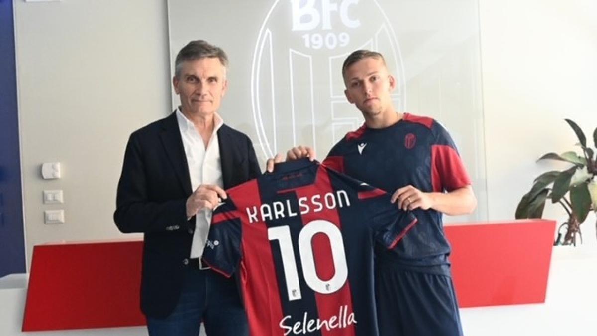 GdS – Bologna, Karlsson: “Ho scelto la maglia n. 10 per Roby Baggio”