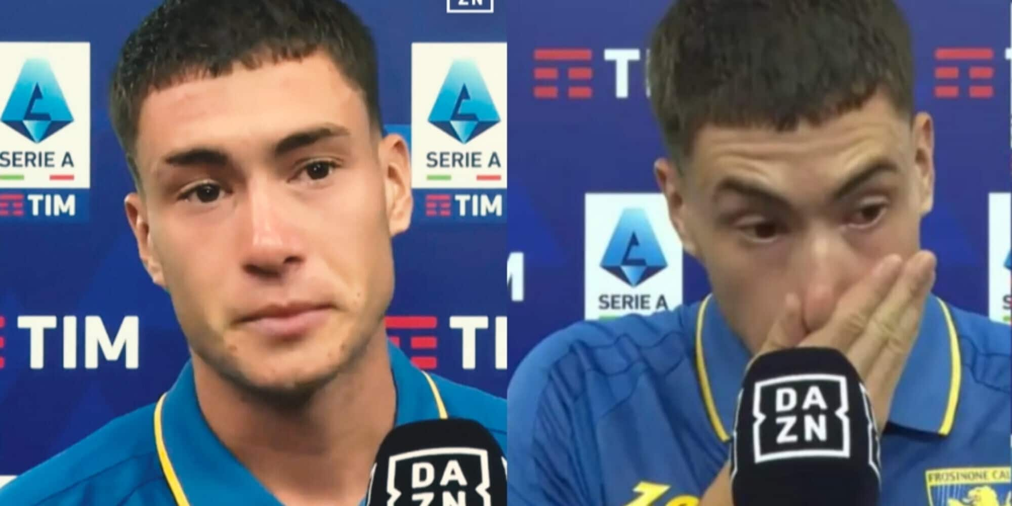 CdS – Soulé scoppia in lacrime dopo Udinese-Frosinone: il motivo è struggente