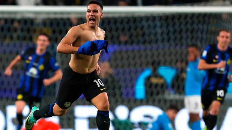 Tuttosport – Lautaro Martinez nel recupero regala la Supercoppa a Inzaghi