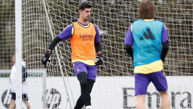 Real Madrid: Courtois fa un altro passo verso il ritorno