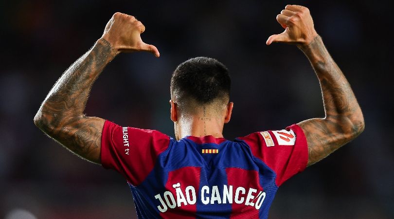 Il difensore del Manchester City Joao Cancelo conferma le sue intenzioni estive durante il prestito al Barcellona