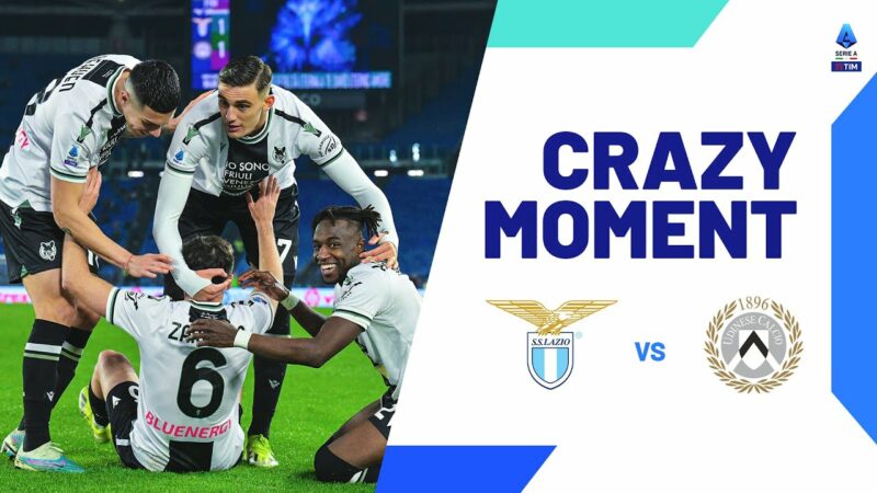 Caos totale all’Olimpico |  Momento pazzo |  Lazio-Udinese |  Serie A 2023/24