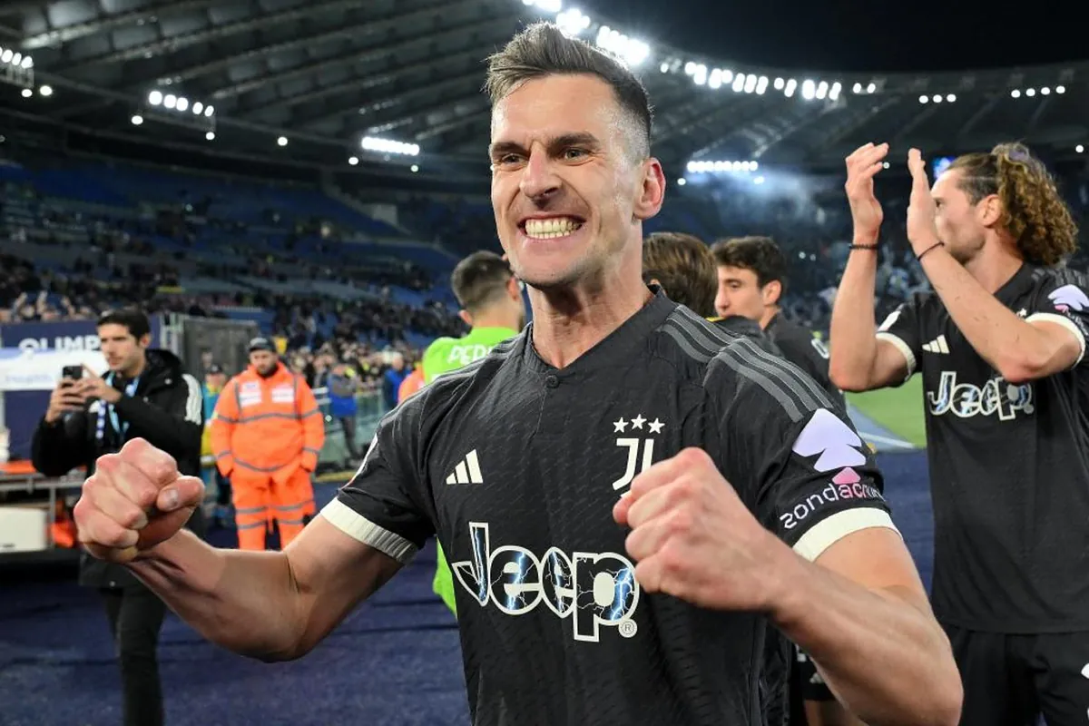 Serie A: Milik arriva in soccorso di una Juventus che resiste all’Olmpico e si gioca la finale di ‘Coppa’