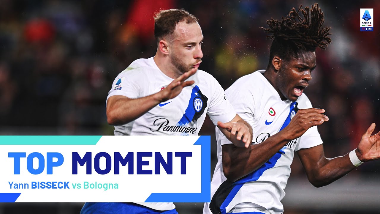 Bastoni per Bisseck: il gol vittoria dell’Inter |  Momento principale |  Bologna-Inter |  Serie A 2023/24