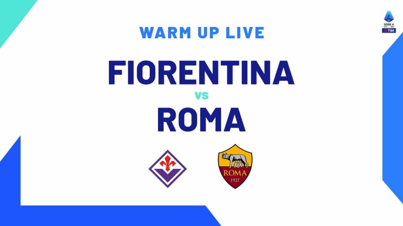 🔴 IN DIRETTA |  Riscaldamento |  Fiorentina-Roma |  Serie A TIM 2023/24