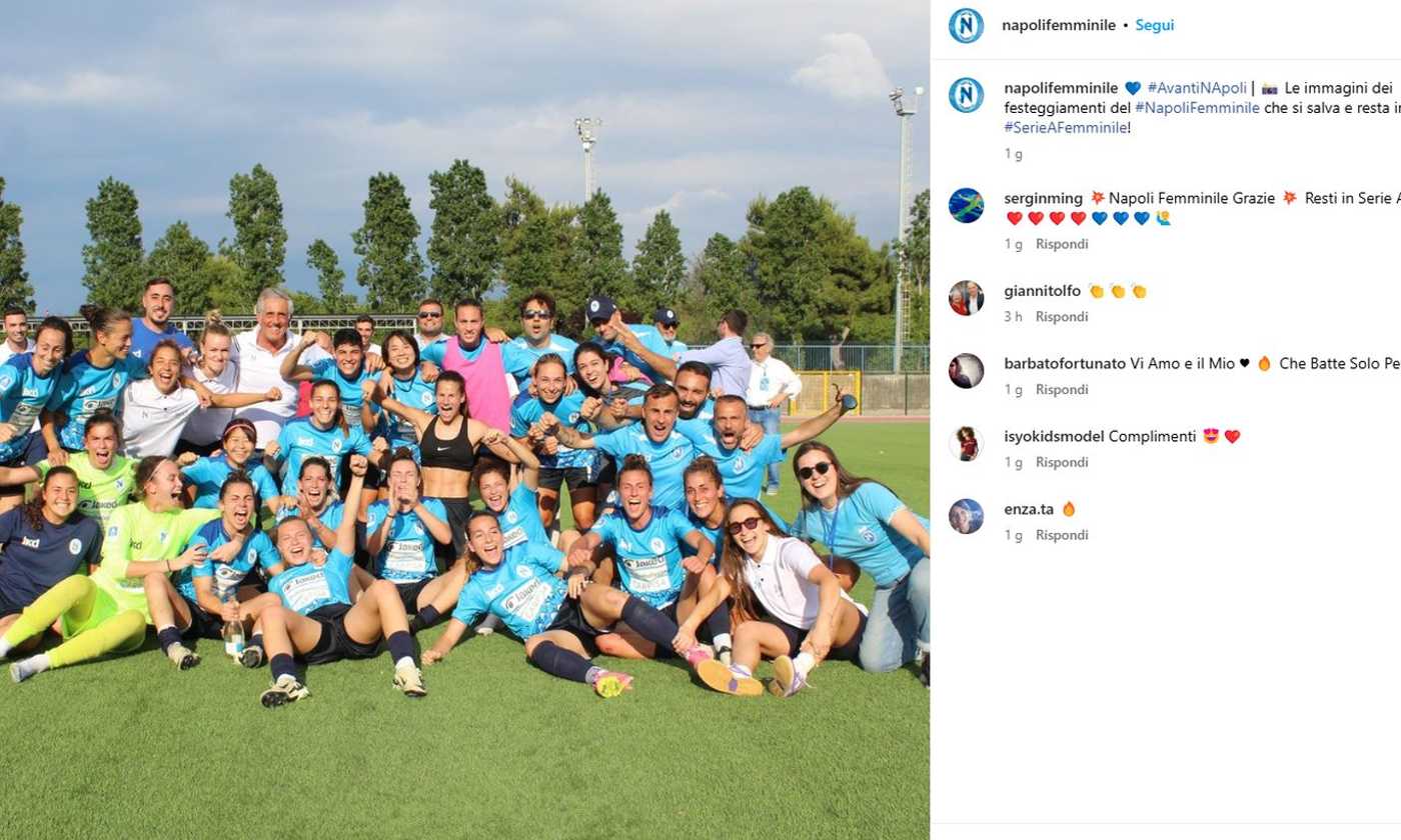 Napoli Femminile, vicina la rivoluzione: Rosario Bifulco ad un passo dall’acquisizione del club|Serie A