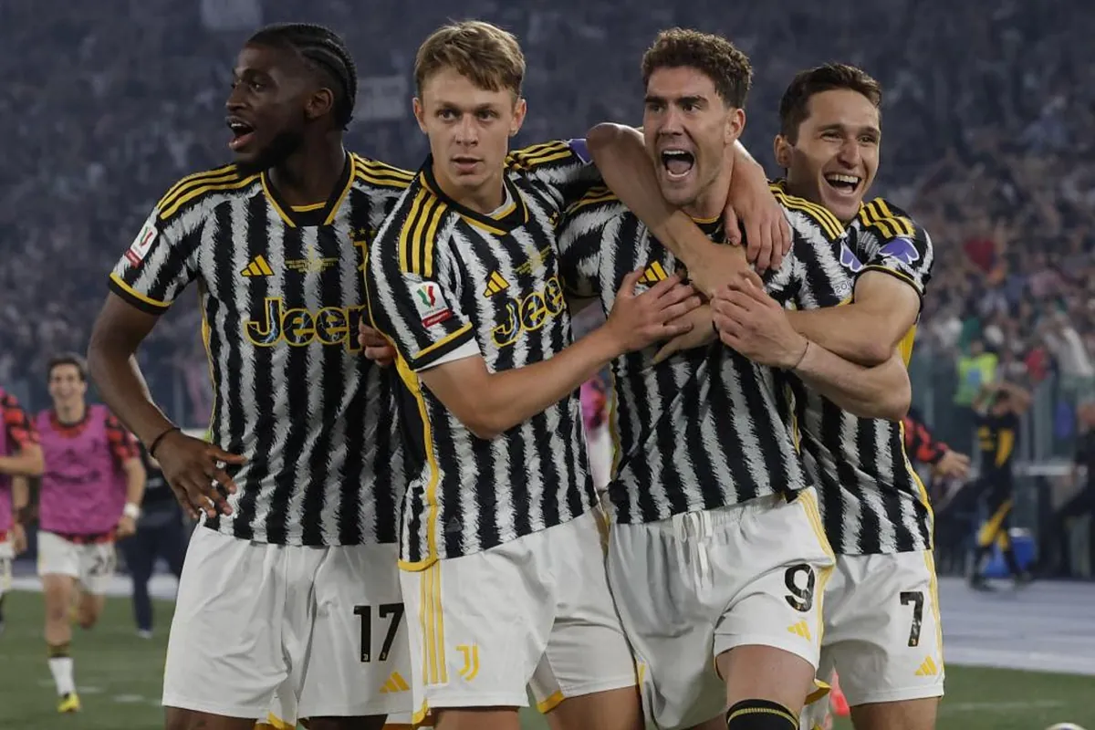 Serie A: Vlahovic regala la Coppa Italia alla Juventus e mette fine a tre anni di siccità senza titoli