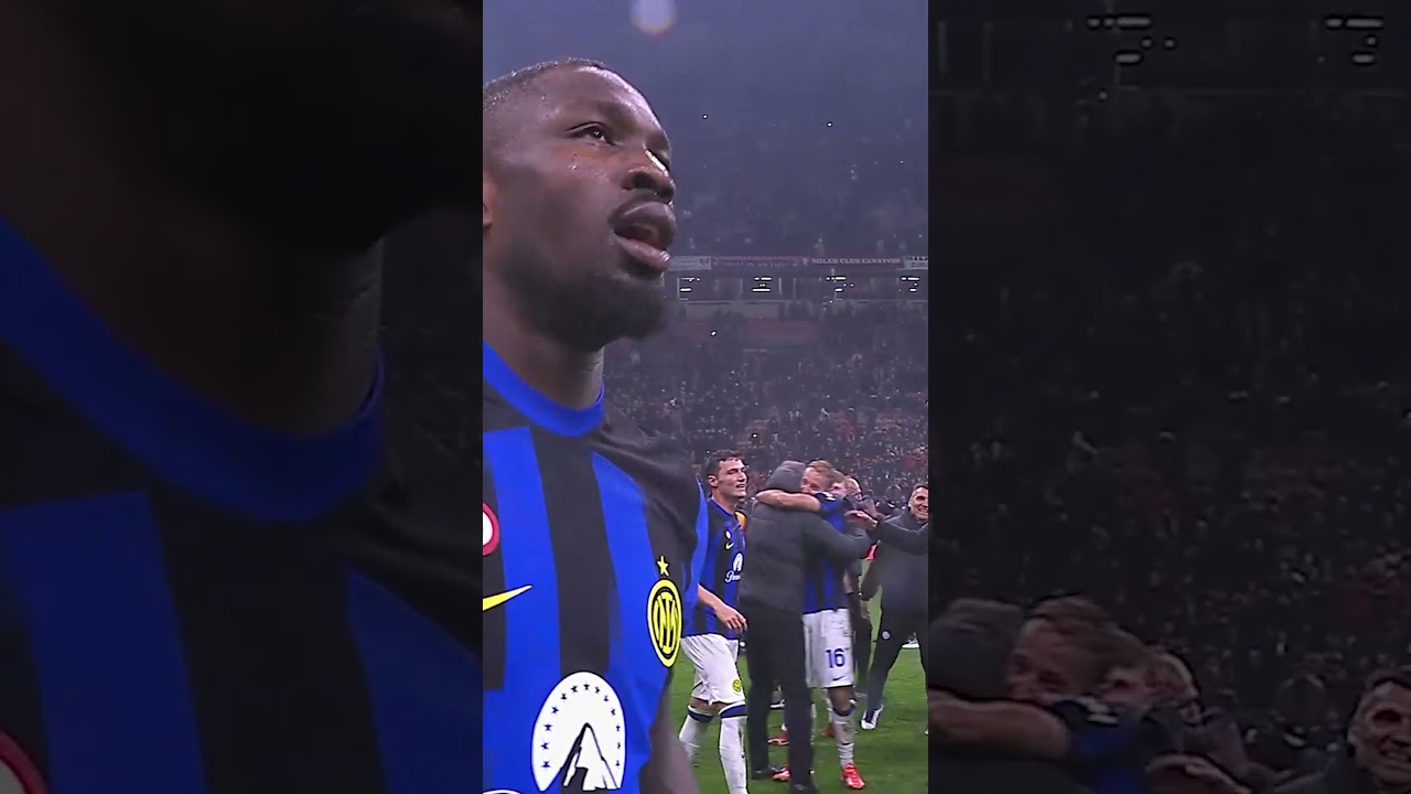 Gioia pura!  Zanetti+Thuram #cortometraggi