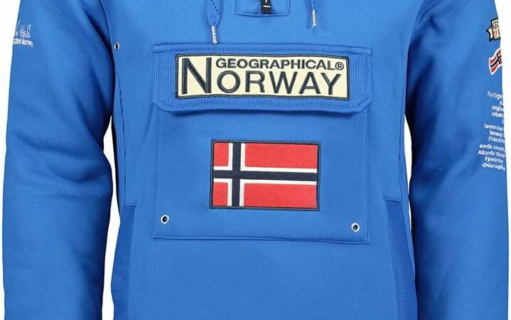 Geographical Norway – Felpa da Uomo Modello Gymclass Ass A 007 – idea regalo inter