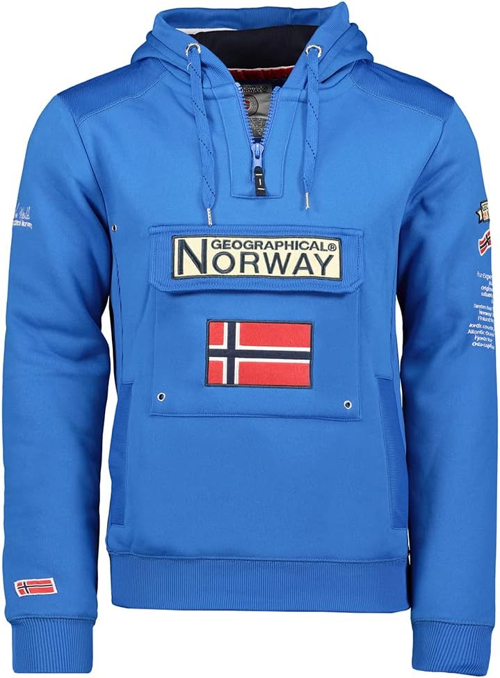 Geographical Norway – Felpa da Uomo Modello Gymclass Ass A 007 – idea regalo inter