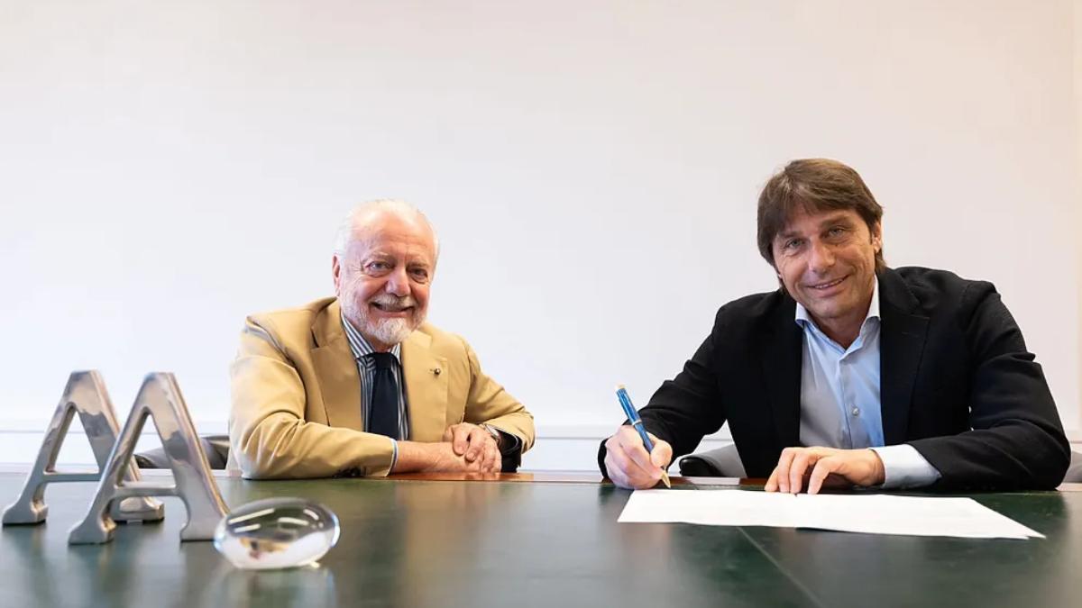 Antonio Conte e De Laurentiis, un matrimonio difficile da vivere insieme