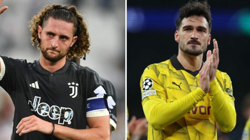 CdS – da Rabiot a Hummels, le occasioni a parametro zero per il mercato 2024