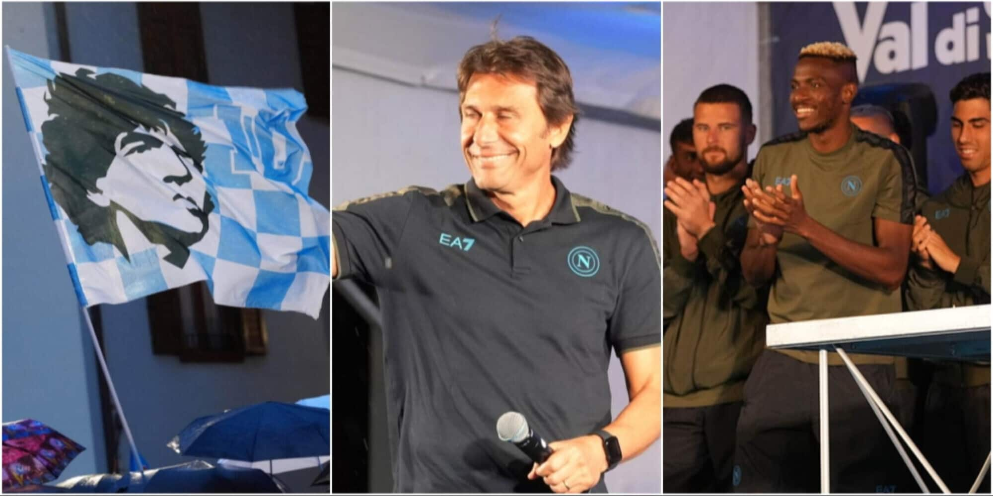 Corriere dello Sport – Napoli, Conte alla presentazione con i giocatori a Dimaro: “Sono il primo tifoso”