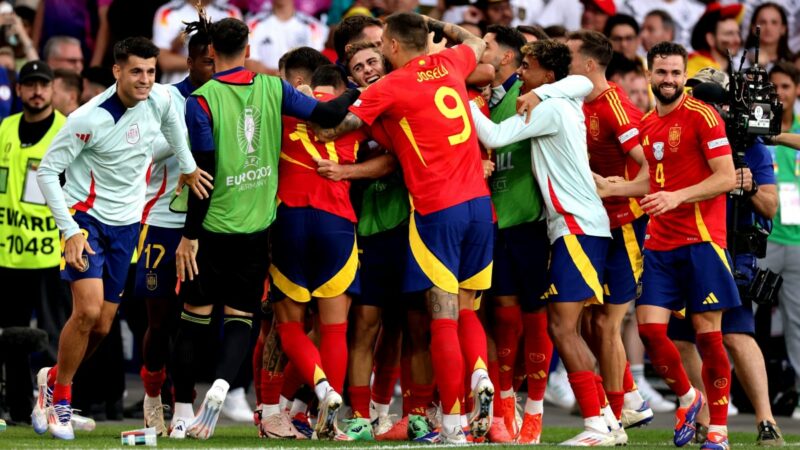 Inghilterra-Spagna finisce in gloria per La Roja