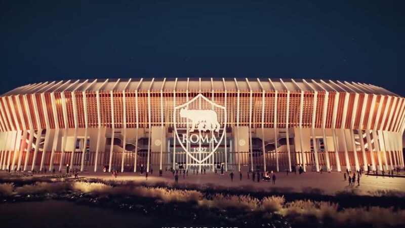 Serie A |  La Roma presenta il progetto del suo nuovo spettacolare stadio
