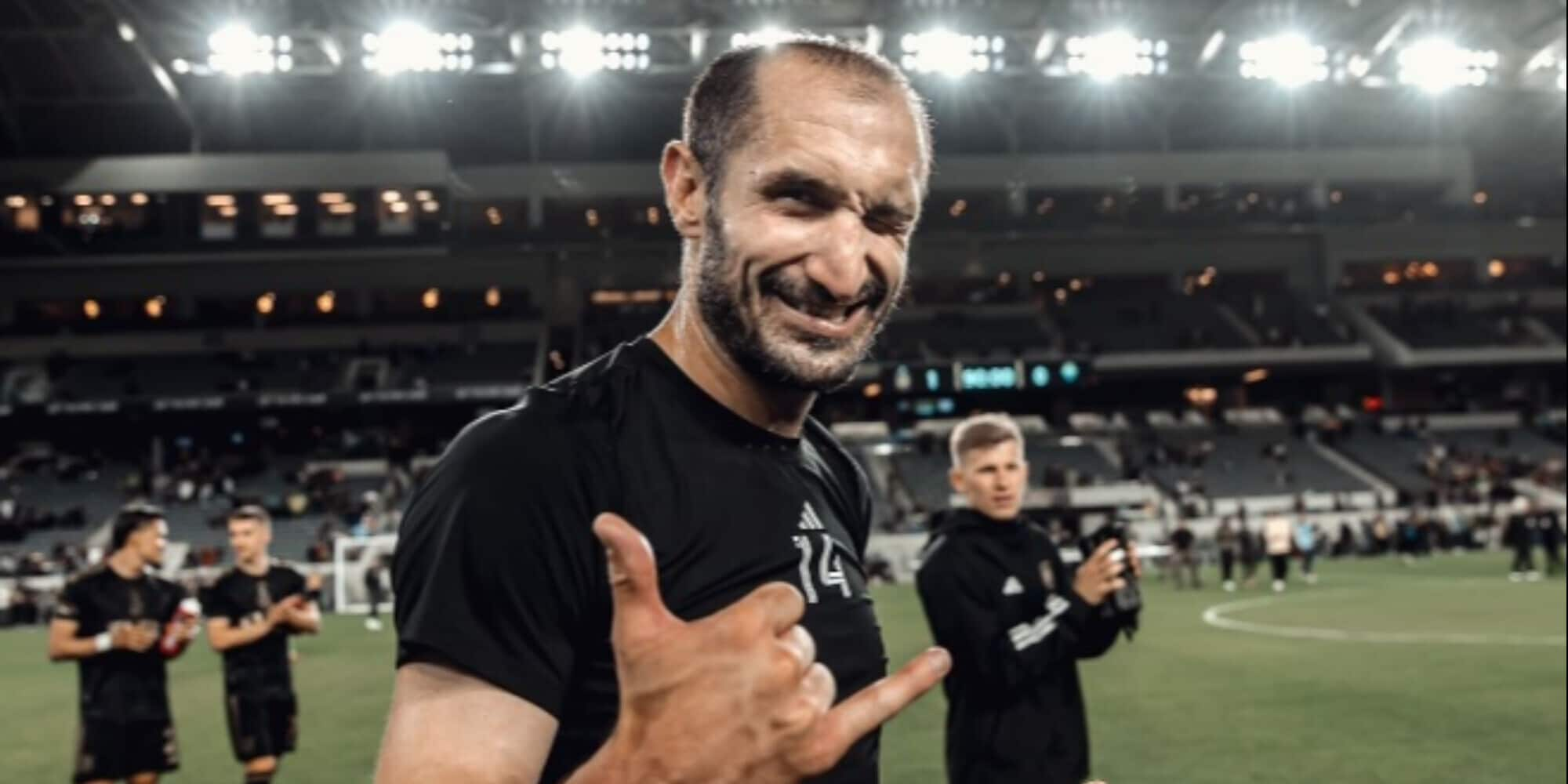 TS – Chiellini saluta il Los Angeles Fc e i tifosi Juve lo chiamano: “Torna a casa”