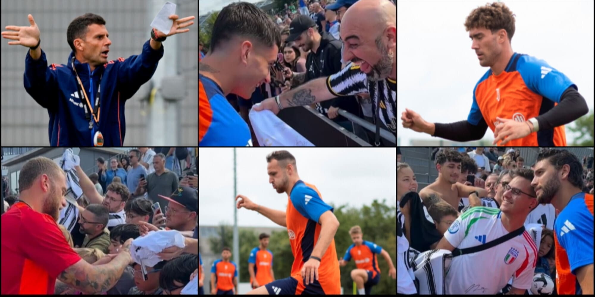 TS – Vlahovic-Gatti, subito scintille! Juve show davanti a 500 tifosi. E Soulé…