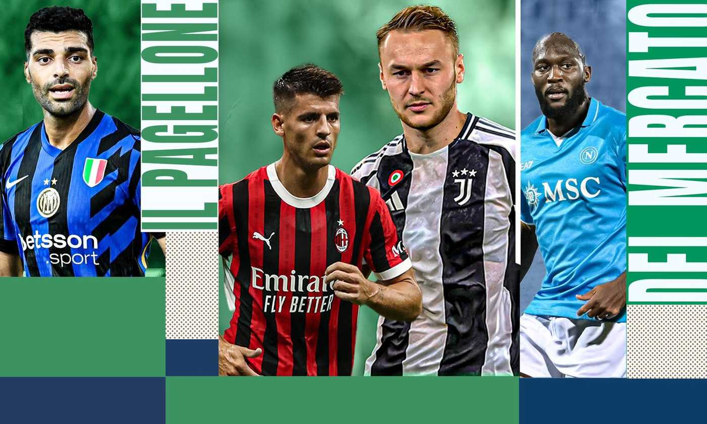 Il Pagellone del Calciomercato: Juventus regina, il Milan strappa la sufficienza, Inter 6,5 e Napoli a un passo dal 9|Primapagina