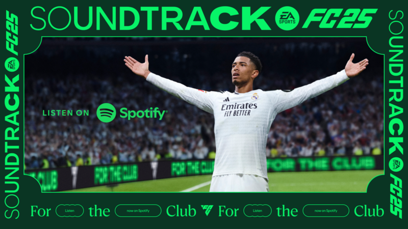 Colonna sonora completa di EA Sports FC 25